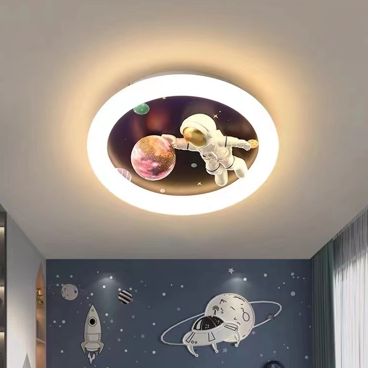 20555 Led Bedroom Ceiling Lights, Astronaut Lighting,Light Color is Variable
