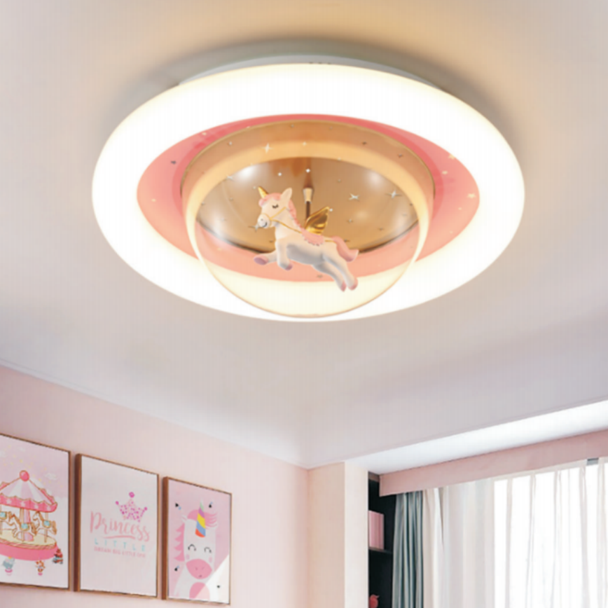 10748 Led Bedroom Ceiling Lights, Pegasus Lighting, Pegasus Can Revolve