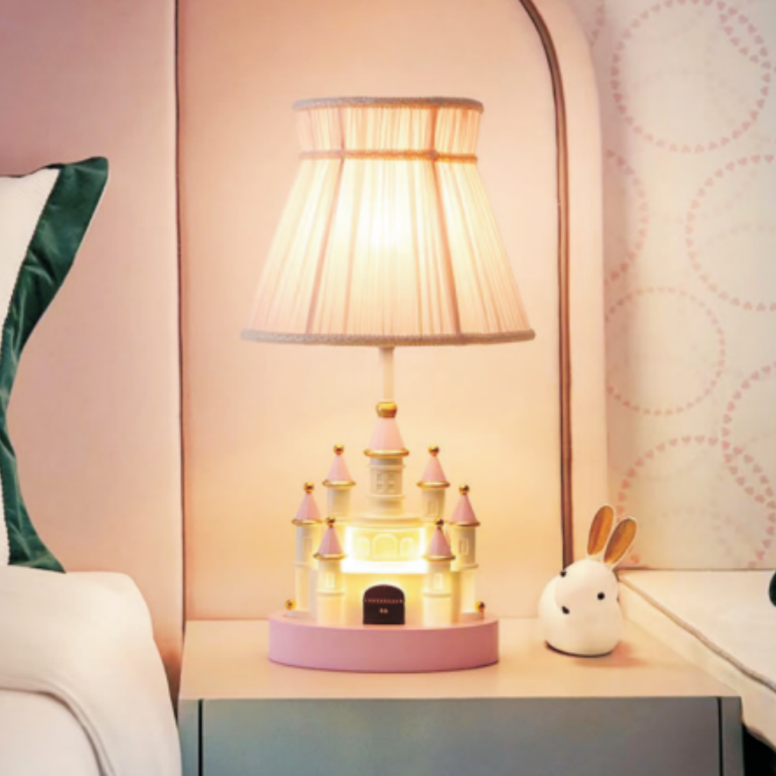 4143 Led Bedroom Table Lamp, Fairytale Castle Lighting