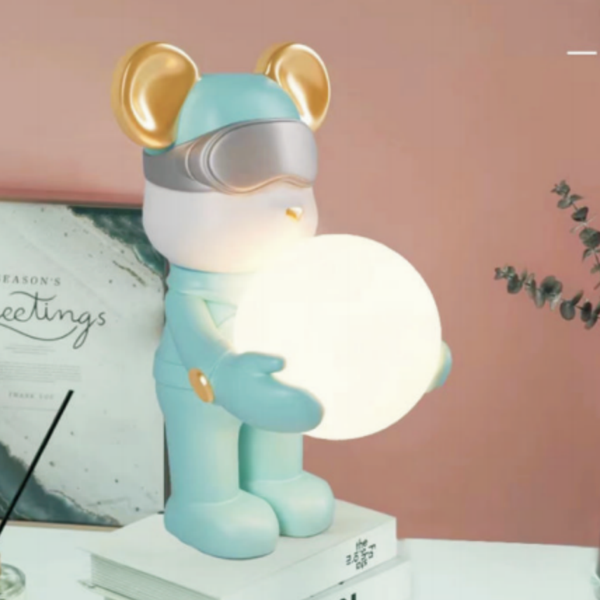 7719 LED Bedroom Table Lamp, Bedlight,Lovely Mickey and Minnie Lighting
